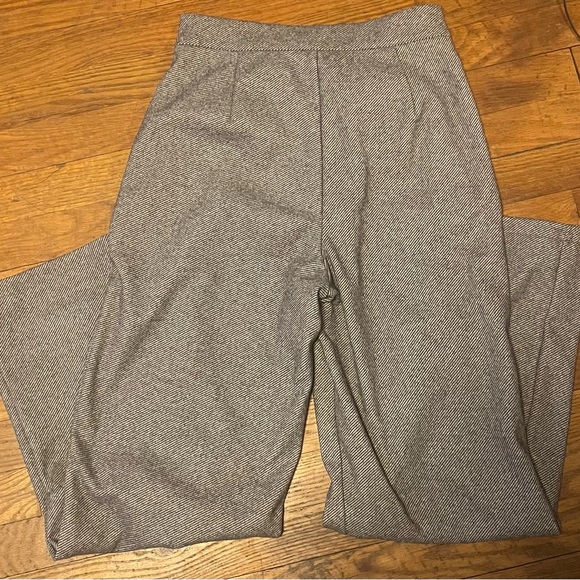 Gray Dress Pants Classic Fit Pleats - Picture 2 of 2